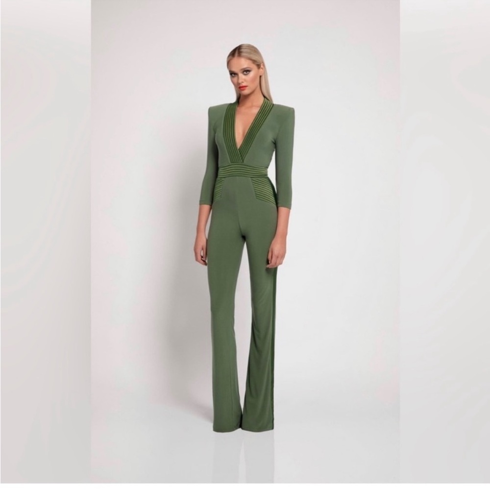 Zhivago Green Jumpsuit, Sz. 6